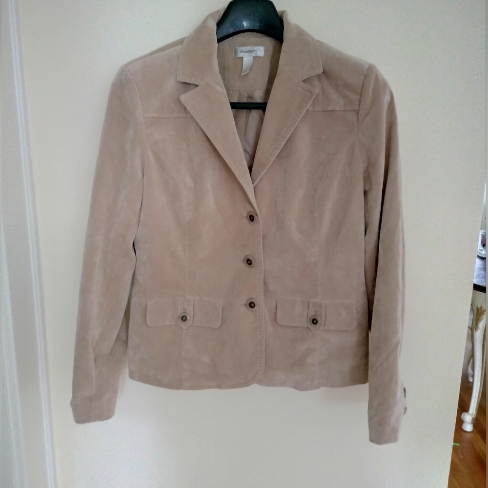 Dressbarn Corduroy Blazer Jackets Women's